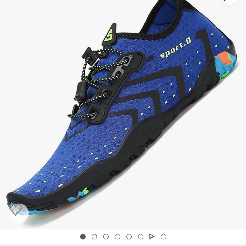 Mens water shoes size 11 new cobalt blue color
